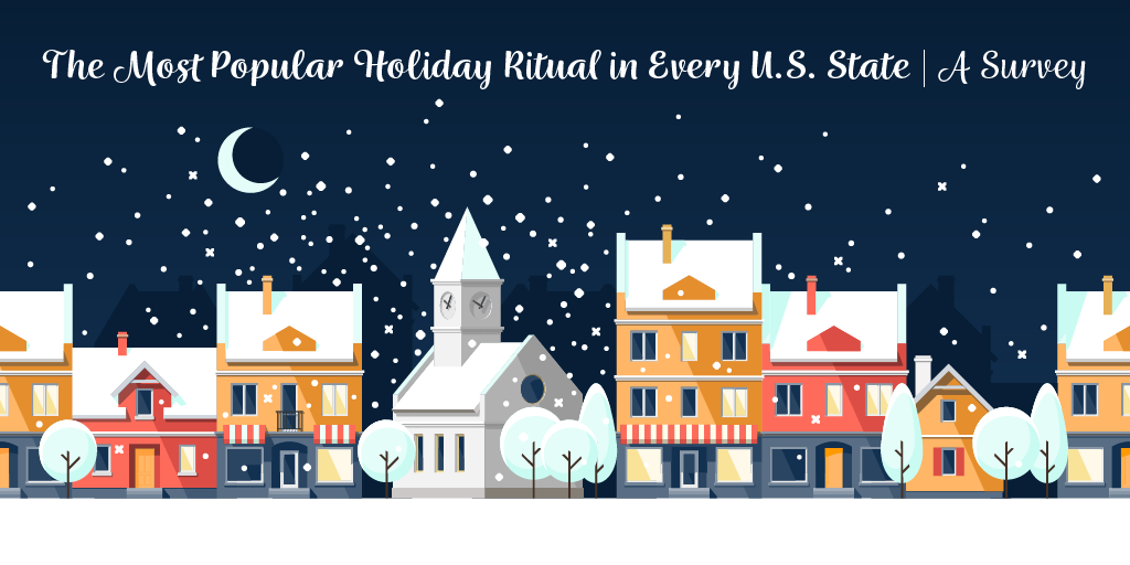 title graphic for the most popular holiday ritual in every U.S. state